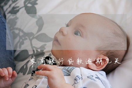 农商银行贷款逾期几天