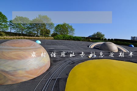 农村信用社卡利息逾期半年