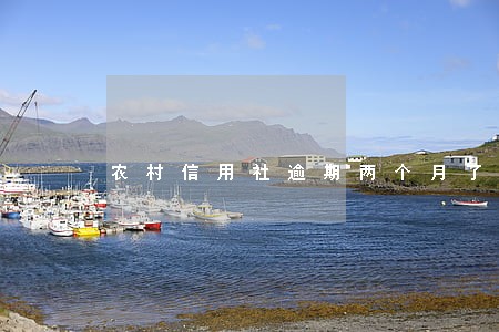 农村信用社逾期两个月了怎么消除 农村信用社逾期两个月了怎么消除