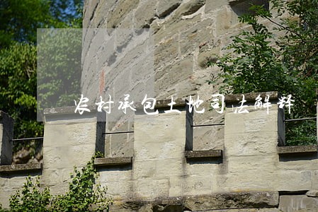 农村承包土地司法解释