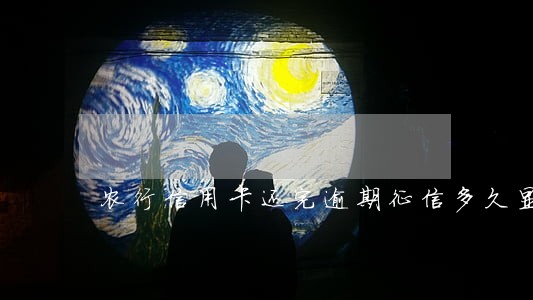 农行信用卡还完逾期征信多久显示 农行信用卡还完逾期征信多久显示
