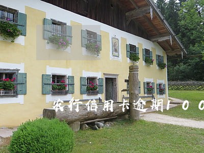 农行信用卡逾期100块七天 农行信用卡逾期100块七天