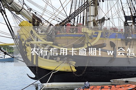 农行信用卡逾期1w会怎样 农行信用卡逾期1w会怎样