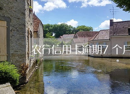 农行信用卡逾期7个月 农行信用卡逾期7个月