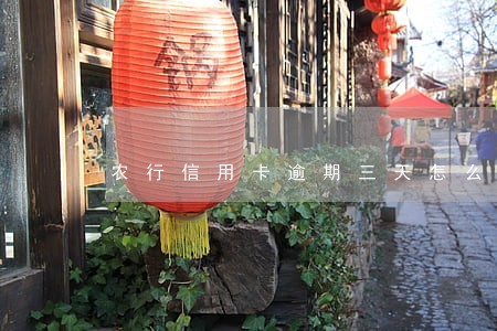 农行信用卡逾期三天怎么样