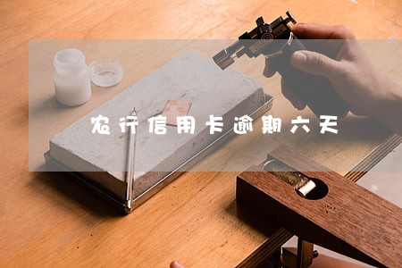农行信用卡逾期六天
