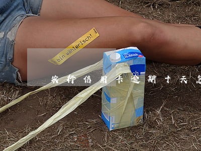 农行信用卡逾期十天怎么办 农行信用卡逾期十天怎么办