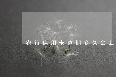 农行信用卡逾期多久会上门催款 农行信用卡逾期多久会上门催款