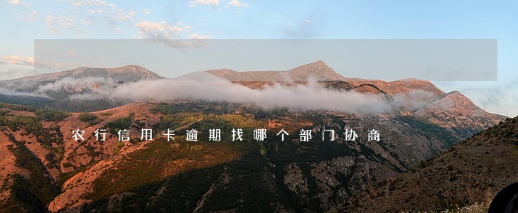 农行信用卡逾期找哪个部门协商 农行信用卡逾期找哪个部门协商