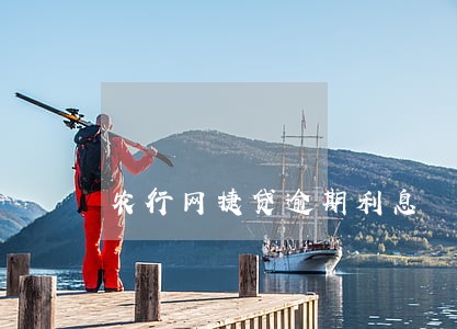 农行网捷贷逾期利息 农行网捷贷逾期利息