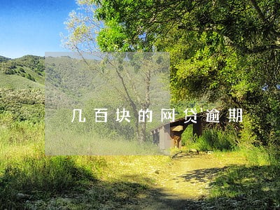 几百块的网贷逾期 几百块的网贷逾期