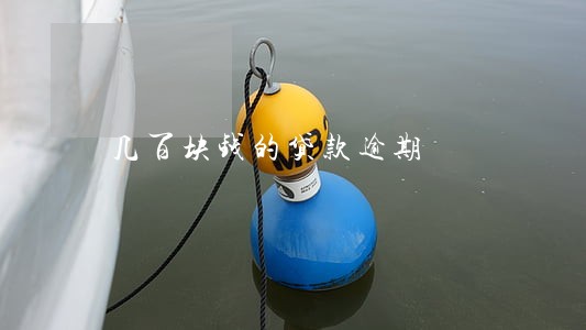 几百块钱的贷款逾期
