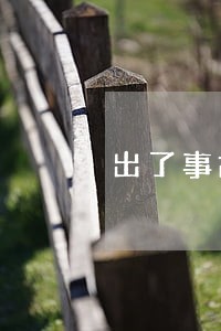 出了事故的肯定都是那些违法的 出了事故的肯定都是那些违法的