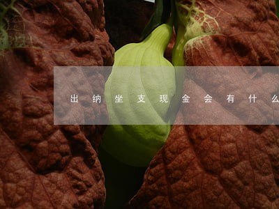 出纳坐支现金会有什么法律后果 出纳坐支现金会有什么法律后果