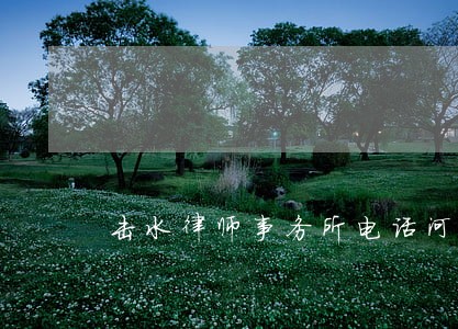 击水律师事务所电话河北区电话 击水律师事务所电话河北区电话