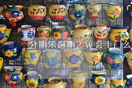 分期乐逾期2w会上门么 分期乐逾期2w会上门么