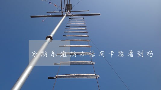 分期乐逾期办信用卡能看到吗 分期乐逾期办信用卡能看到吗