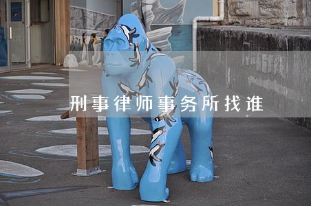 刑事律师事务所找谁 刑事律师事务所找谁