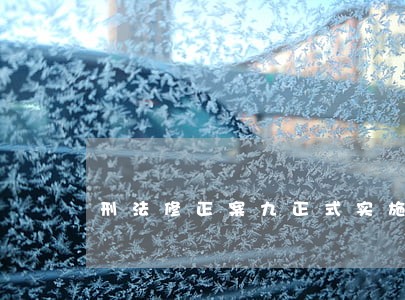 刑法修正案九正式实施亮点解读