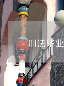刑法毕业论文题目参考 刑法毕业论文题目参考