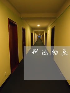 刑法的总则和分则是什么意思 刑法的总则和分则是什么意思