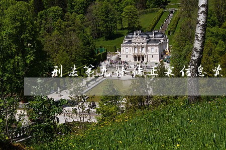 刑法第九条修正案信息资源