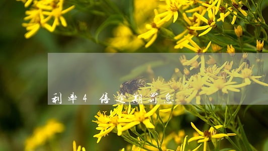 利率4倍逾期罚息 利率4倍逾期罚息