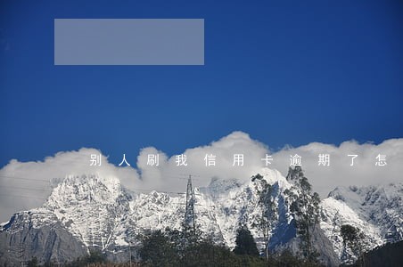别人刷我信用卡逾期了怎么办 别人刷我信用卡逾期了怎么办