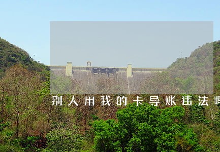 别人用我的卡导账违法吗 别人用我的卡导账违法吗