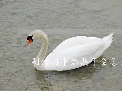 刷信用卡逾期了会怎么样