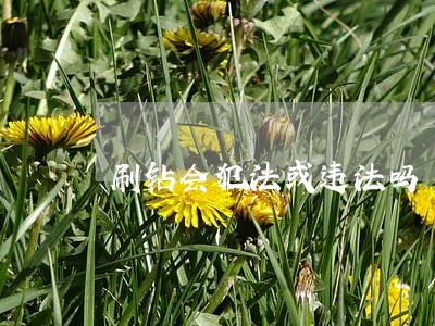 刷钻会犯法或违法吗 刷钻会犯法或违法吗