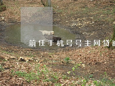 前任手机号号主网贷逾期 前任手机号号主网贷逾期