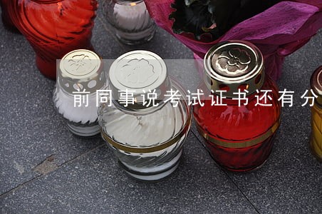 前同事说考试证书还有分类 前同事说考试证书还有分类