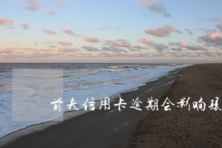 前夫信用卡逾期会影响孩子吗 前夫信用卡逾期会影响孩子吗