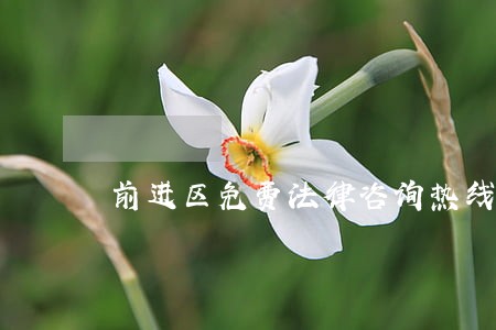 前进区免费法律咨询热线 前进区免费法律咨询热线