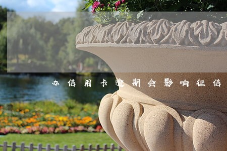 办信用卡逾期会影响征信吗