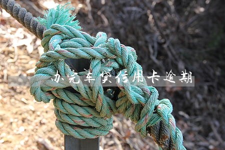 办完车贷信用卡逾期 办完车贷信用卡逾期