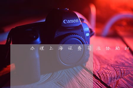 办理上海证券司法协助扣划
