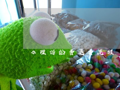 办理诉讼费退费流程