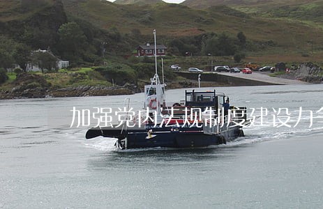 加强党内法规制度建设力争到