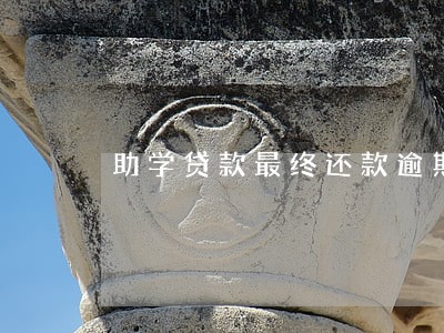 助学贷款最终还款逾期 助学贷款最终还款逾期