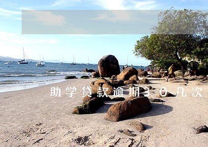 助学贷款逾期30几次 助学贷款逾期30几次