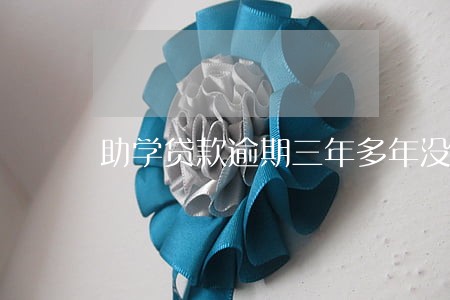 助学贷款逾期三年多年没还 助学贷款逾期三年多年没还