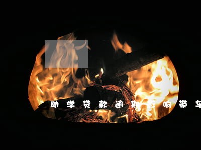 助学贷款逾期影响带车贷款 助学贷款逾期影响带车贷款
