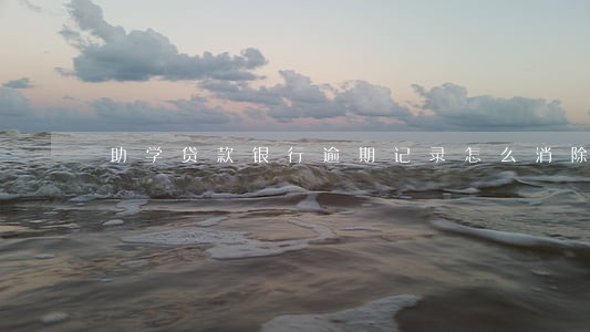 助学贷款银行逾期记录怎么消除 助学贷款银行逾期记录怎么消除