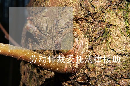 劳动仲裁委托法律援助 劳动仲裁委托法律援助