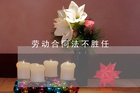 劳动合同法不胜任