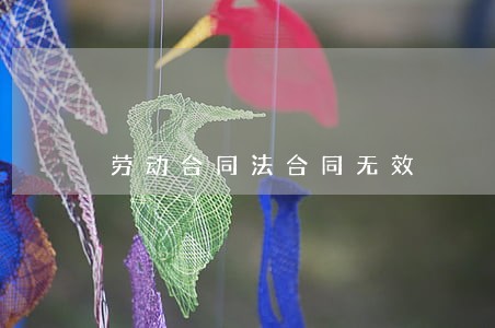 劳动合同法合同无效 劳动合同法合同无效
