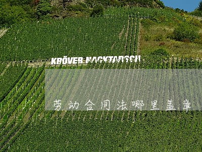 劳动合同法哪里盖章 劳动合同法哪里盖章