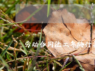 劳动合同法工年龄计算 劳动合同法工年龄计算